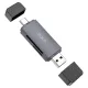 Hoco HB45 Dual Mode (USB Type A 2.0 & Type C) Card Reader 